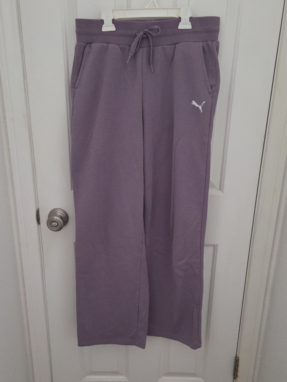 Puma Lavender Pull-On Sweatpants